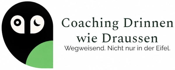 Logo für Coaching Drinen wie Draussen